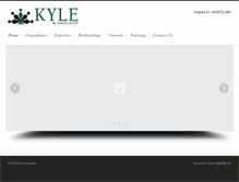 Tablet Screenshot of kyle.com.sg